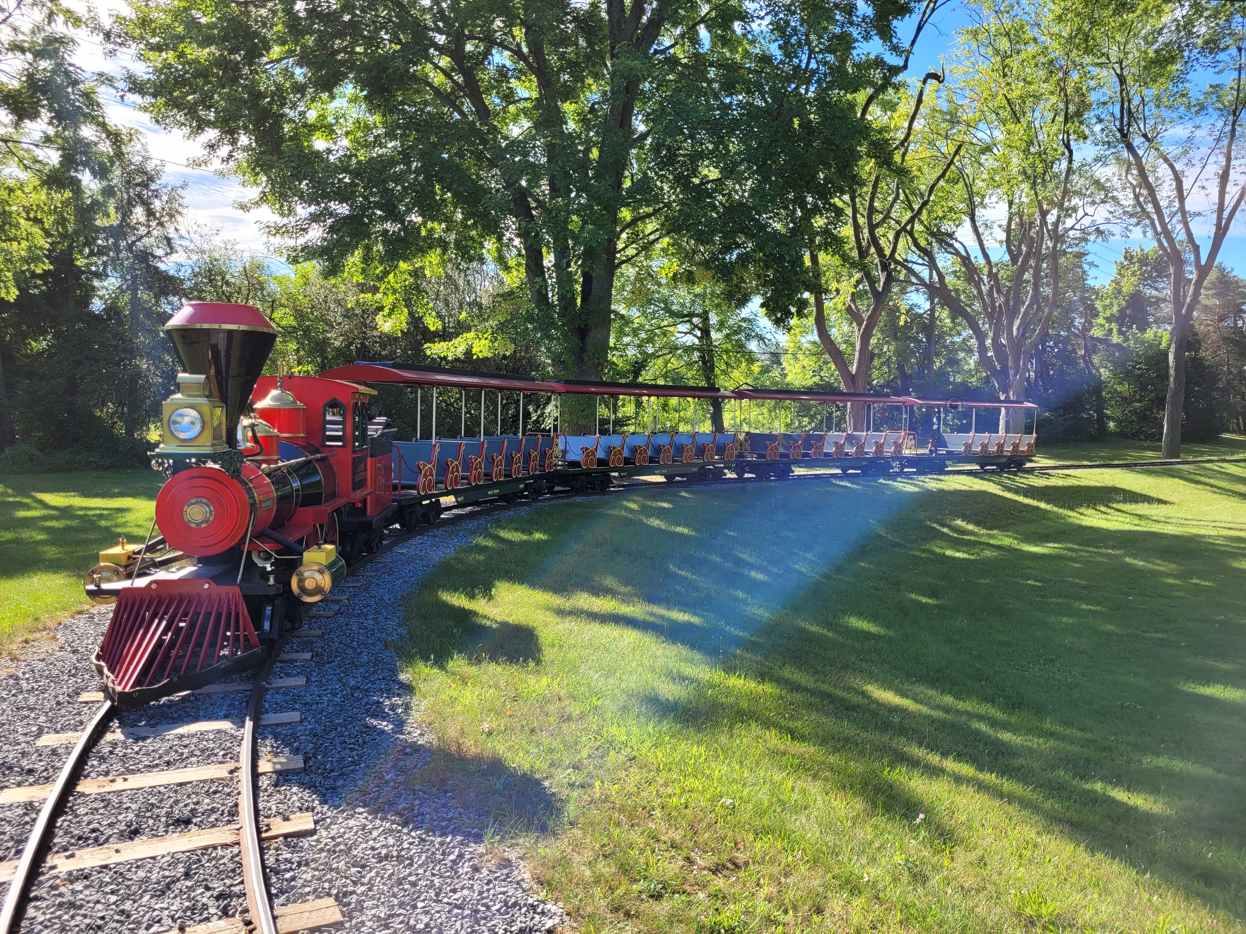 Help support our capital campaign to replace the miniature train ride